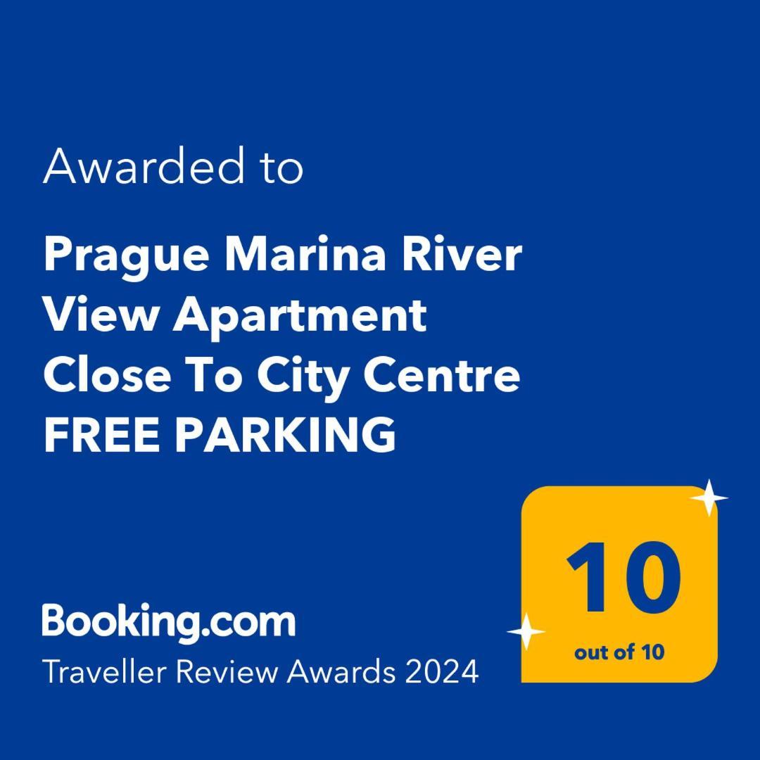 Prague Marina River View Apartment Close To City Centre Free Parking Esterno foto